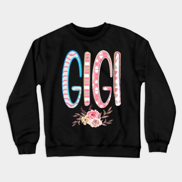 Gigi. Grandmother. Crewneck Sweatshirt by Satic